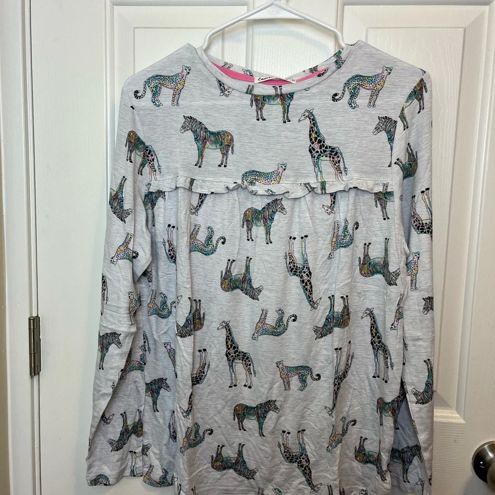 💛 NWT Emerson Road Animal Print Pajama Set